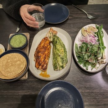Electric Lemon - Contramar Inspired snapper - New American Near Me - New York, New York Electric Lemon - Contramar Inspired snapper - New American Near Me - New York, New York