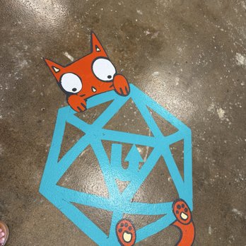 Upkeep Games - Floor art - Tabletop Games Near Me - Ann Arbor, Michigan