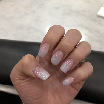 Old Town Nails - Ombré nails for the holidays! - Nail Salons Near Me - Chicago, Illinois
