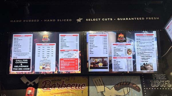 Menu photo 1 Smokin T's BBQ & Bar Las Vegas, NV Menu photo 1 Smokin T's BBQ & Bar Las Vegas, NV