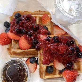 Iron Roost - Very Berry Waffles - Breakfast & Brunch Near Me - Ballston Spa, New York