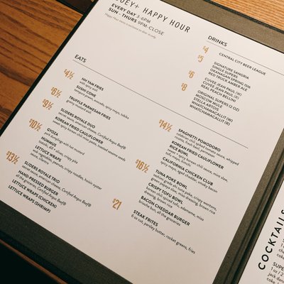 Menu photo 6 JOEY Shipyards Vancouver, BC Menu photo 6 JOEY Shipyards Vancouver, BC