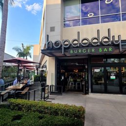 Exterior outside entrance of Hopdoddy Burger Bar - Hopdoddy Burger Bar - Redondo Beach - El Segundo, California Exterior outside entrance of Hopdoddy Burger Bar - Hopdoddy Burger Bar - Redondo Beach - El Segundo, California
