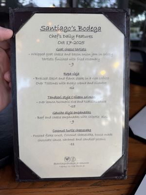 Menu photo 1 Santiago's Bodega Altamonte Springs, FL Menu photo 1 Santiago's Bodega Altamonte Springs, FL