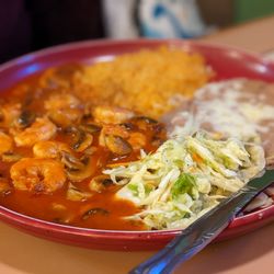 Tres Hermanos Family Mexican Restaurant - Camarones a la diabla