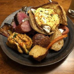 a plate of food