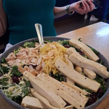 Great Full Gardens - South - Warm kale salad with tofu - New American Near Me - Reno, Nevada