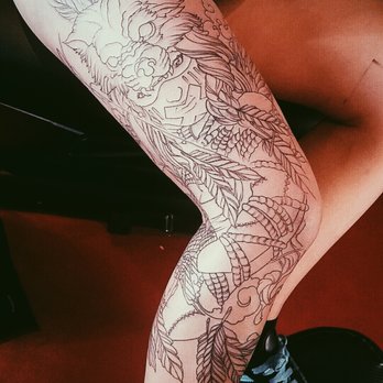 The Crows Den - Art and Tattoos - Session 1. Original piece by Lobell. Honored to be his canvas. - Tattoo Near Me - San Francisco, California The Crows Den - Art and Tattoos - Session 1. Original piece by Lobell. Honored to be his canvas. - Tattoo Near Me - San Francisco, California