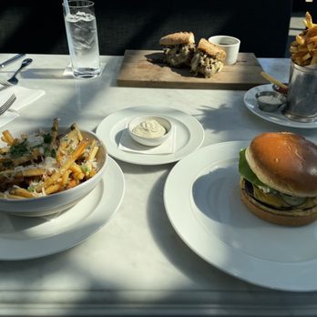 RH Rooftop Restaurant at RH Columbus - Burger and truffle fries - Breakfast & Brunch Near Me - Columbus, Ohio RH Rooftop Restaurant at RH Columbus - Burger and truffle fries - Breakfast & Brunch Near Me - Columbus, Ohio