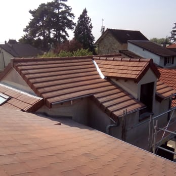 Tcaz - Couverture en tuile mécanique d'aspect plat - Roofing Near Me - Marolles En Brie, 94