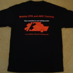 Mobile CPR & AED Training - T-Shirts