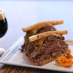 Blue Palms Brewhouse - Lairs Fuego Steak Melt - Winner of Food Networks Ultimate Spicy Dish