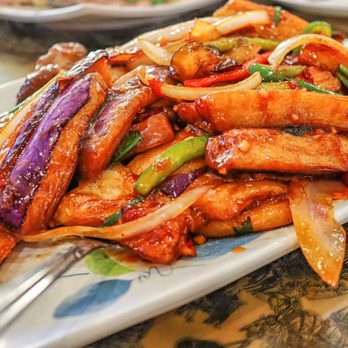 China Bistro - Eggplant with Spicy Garlic Sauce - Cantonese Near Me - Rosemead, California China Bistro - Eggplant with Spicy Garlic Sauce - Cantonese Near Me - Rosemead, California