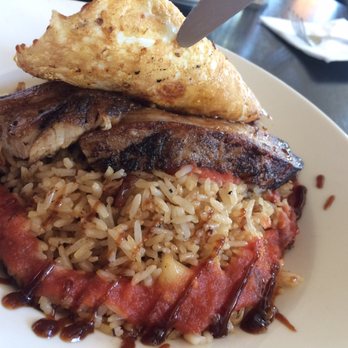 310 Eatery - A view of the Pork Belly on my Cross-town Bowl - Burgers Near Me - Albany, California