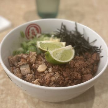 Kashiwa Ramen - Mazemen with pork cha shu - Ramen Near Me - Costa Mesa, California Kashiwa Ramen - Mazemen with pork cha shu - Ramen Near Me - Costa Mesa, California