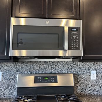 Green Valley Home Solutions - New GE microwave in place. - Handyman Near Me Green Valley Home Solutions - New GE microwave in place. - Handyman Near Me