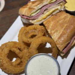 J's Pub & Grill - The Cubano sandwich was amazing!!