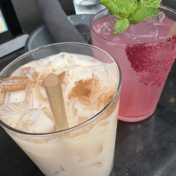 La Popular - Mocktails....horchata and blackberry cacti - Cocktail Bars Near Me - Claremont, California
