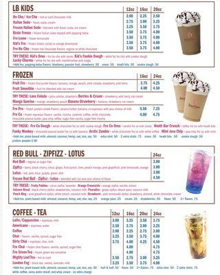 Menu photo 1 Lean Bean Coeur D Alene, ID