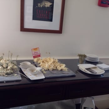 Pavilion Hotel - Cheese to go with the wine - served with toasted baguette slices. - Hotels Near Me - Avalon, California