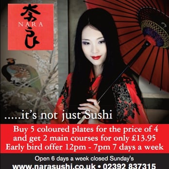 Nara Shushi Bistro - Japanese Near Me - Southsea, POR Nara Shushi Bistro - Japanese Near Me - Southsea, POR