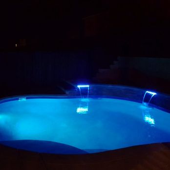 Vinyl Pool Pros - LED waterfalls with remote control - Pool & Hot Tub Service Near Me - Rancho Cucamonga, California Vinyl Pool Pros - LED waterfalls with remote control - Pool & Hot Tub Service Near Me - Rancho Cucamonga, California