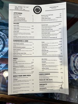 Menu photo 2 Slab Town Pizza Cashiers, NC Menu photo 2 Slab Town Pizza Cashiers, NC