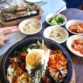 Manna - Seafood dolsot bibimbap $10.99 lunch special - Korean Near Me - San Francisco, California Manna - Seafood dolsot bibimbap $10.99 lunch special - Korean Near Me - San Francisco, California