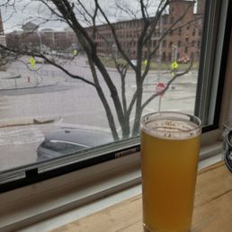 Vermont apple cider mimosa