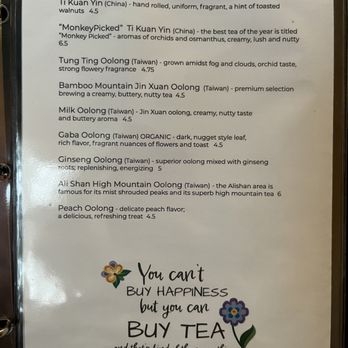 Boulder Dushanbe Teahouse - Menu - Tea Rooms Near Me - Boulder, Colorado