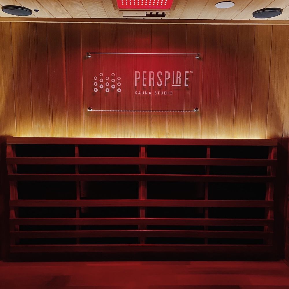 Perspire Sauna Studio - Omaha - Inside sauna - Saunas Near Me - Omaha, Nebraska Perspire Sauna Studio - Omaha - Inside sauna - Saunas Near Me - Omaha, Nebraska