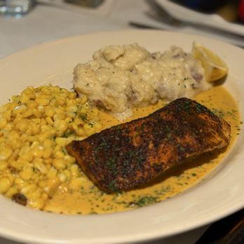 The Cheesecake Factory - Cajun Salmon** - Desserts Near Me - Estero, Florida