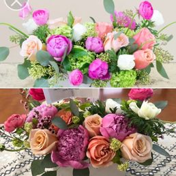 Warm hugs. Top is the picture advertised on the website and bottom is the actual product.