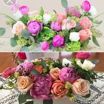 Garden Party Flowers - Warm hugs. Top is the picture advertised on the website and bottom is the actual product. - Florists Near Me - Vancouver, British Columbia