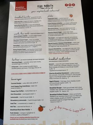 Menu photo 1 Fat Milo's All Day Cafe Sherwood, OR Menu photo 1 Fat Milo's All Day Cafe Sherwood, OR