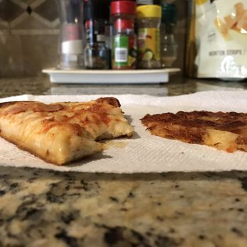 Pizza Guys - Crust 1/2" and soggy - topping 1/16" and burned - where is the sauce? Can we really called this pizza - no - Pizza Near Me - Fairfield, California Pizza Guys - Crust 1/2" and soggy - topping 1/16" and burned - where is the sauce? Can we really called this pizza - no - Pizza Near Me - Fairfield, California