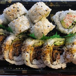 California rolls and BC rolls California rolls and BC rolls