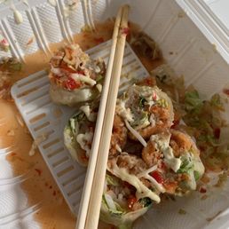 5. Yam Veggies Salad Rolls / Khoai Lang Cuon 5. Yam Veggies Salad Rolls / Khoai Lang Cuon