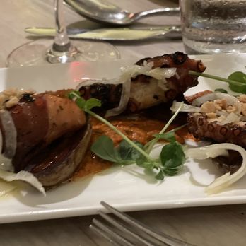 Pescado - Octopus appetizer - American Near Me - Rosemary Beach, Florida