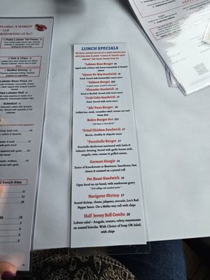 Menu photo 5 Bahrs Landing Restaurant Highlands, NJ