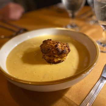 Table 1837 - Glen Rock Mill Inn - Crab and lobster bisque - American Near Me - Glen Rock, Pennsylvania Table 1837 - Glen Rock Mill Inn - Crab and lobster bisque - American Near Me - Glen Rock, Pennsylvania