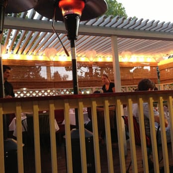 Flea Street - beautiful dinner outside - New American Near Me - Menlo Park, California