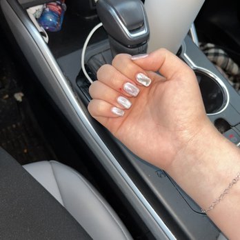 Summer's Nail Lab - These are the nails that I walked out with that are clearly silver and not pink. - Nail Salons Near Me - West Islip, New York Summer's Nail Lab - These are the nails that I walked out with that are clearly silver and not pink. - Nail Salons Near Me - West Islip, New York