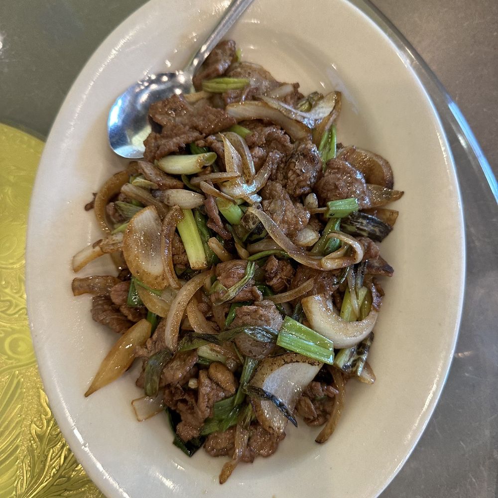 First Chinese Barbecue - Scallion Beef - Barbeque Near Me - Austin, Texas First Chinese Barbecue - Scallion Beef - Barbeque Near Me - Austin, Texas