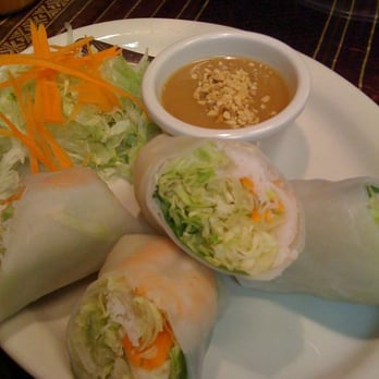 Udon Thai - Fresh Rolls and kick ass Peanut Sauce - Thai Near Me - Scottsdale, Arizona