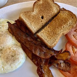 Maria’s Diner - Simple but very good. And yes I like my bacon crispy. Lol