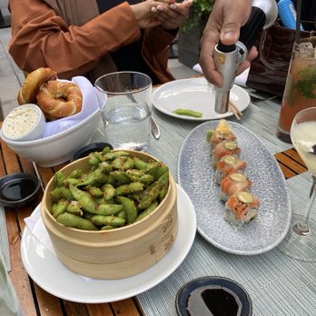 Catch NYC - Catch Roll, Edamame, Pretzel Bread - Asian Fusion Near Me - New York, New York