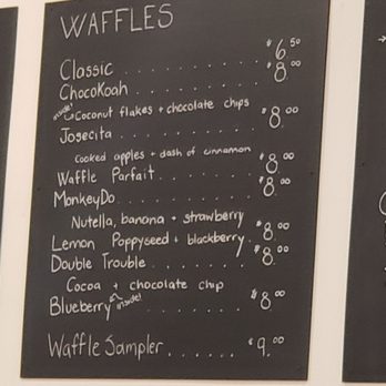 521 Biscuits & Waffles - Menu Board --- WAFFLES - Breakfast & Brunch Near Me - Richmond, Virginia 521 Biscuits & Waffles - Menu Board --- WAFFLES - Breakfast & Brunch Near Me - Richmond, Virginia