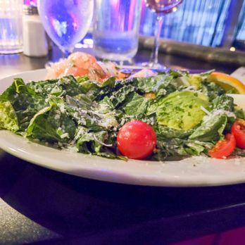 Dimitriou's Jazz Alley - White Gulf Prawn and Avocado Caesar salad - Jazz & Blues Near Me - Seattle, Washington Dimitriou's Jazz Alley - White Gulf Prawn and Avocado Caesar salad - Jazz & Blues Near Me - Seattle, Washington