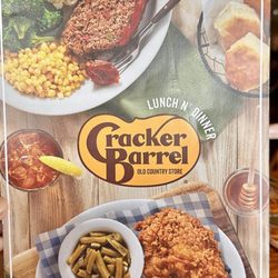 Cracker Barrel Old Country Store - Menu Covwr